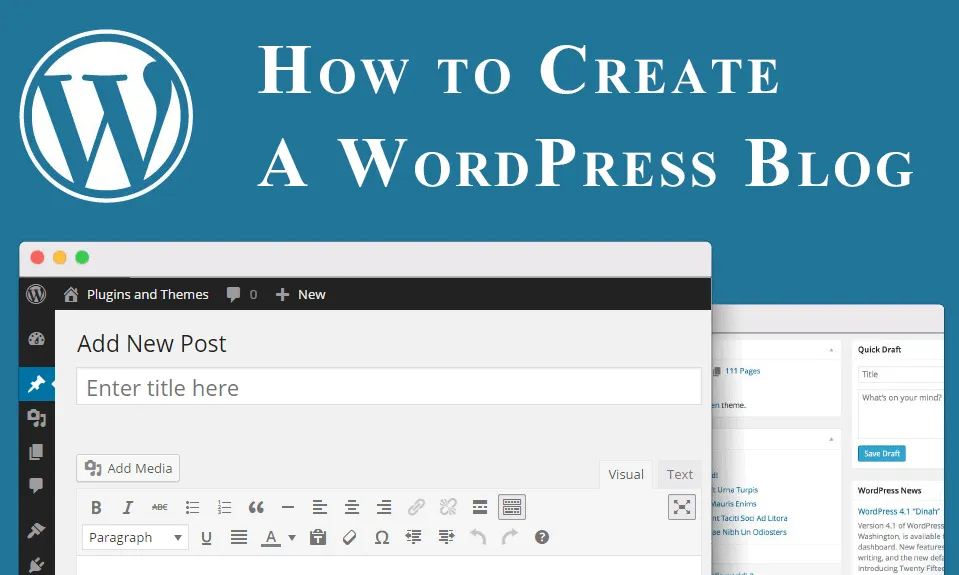 How to make a WordPress Blog