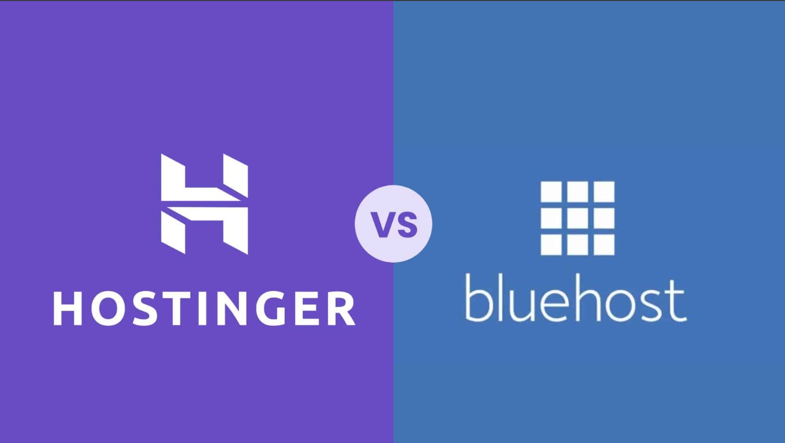 Hostinger vs. Bluehost: