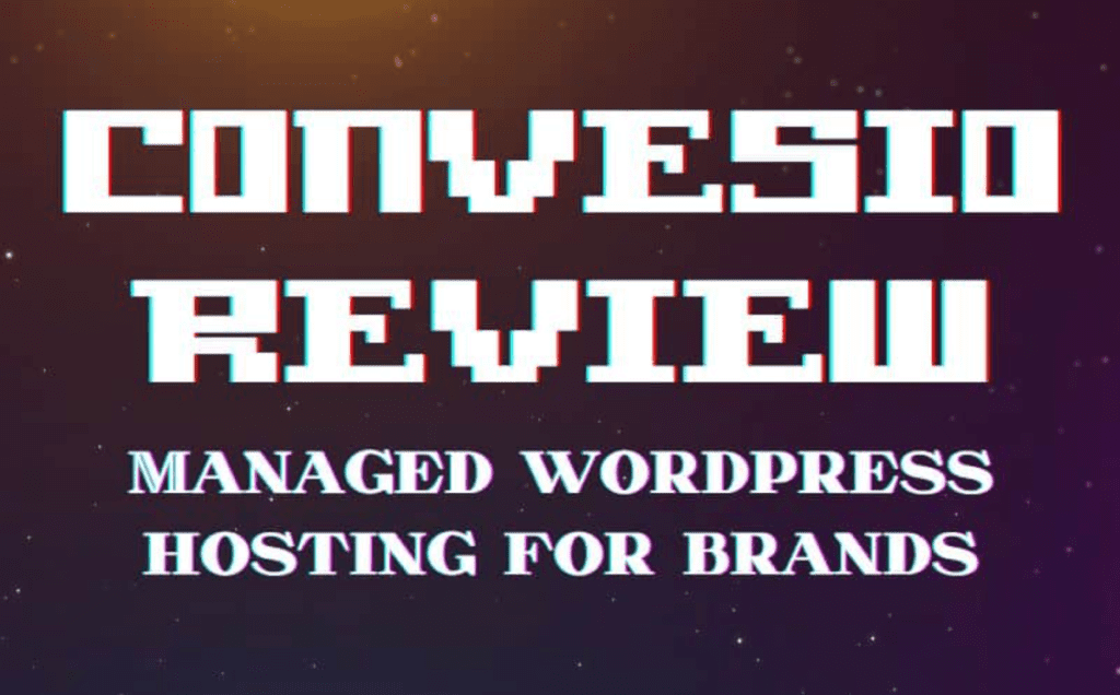 convesio hosting review